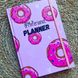 Планер рожевий з пончиками 12002 фото 1